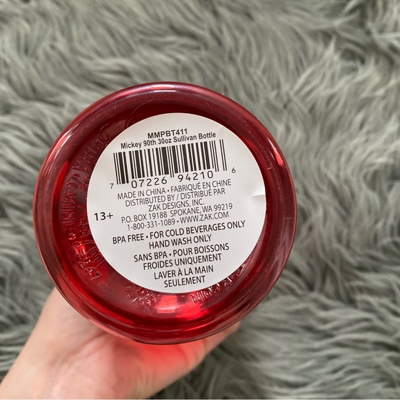 Disney Mickey Sketch 30oz Sullivan Screw Top Flip Lid Water Bottle BPA Free - Picture 3 of 4